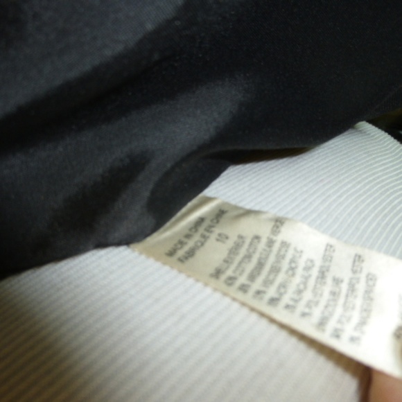 Theory black wool cotton textured woven blazer 10 - Picture 6 of 7